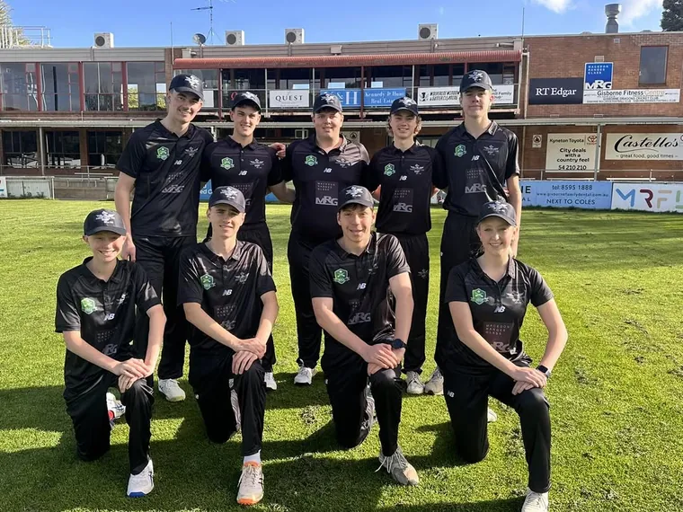 Gisborne players in the black and grey Stealth kit for the Mental Health Round